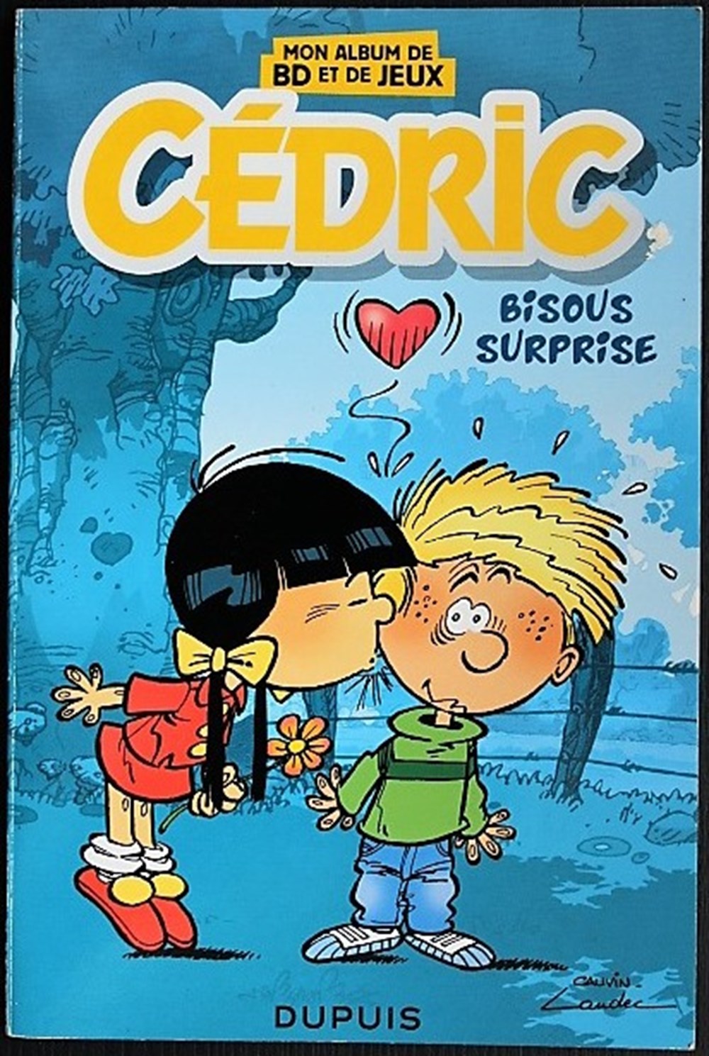 livres bd revues bandes dessinees cedric hs mc donald s 2010 bisous surprise