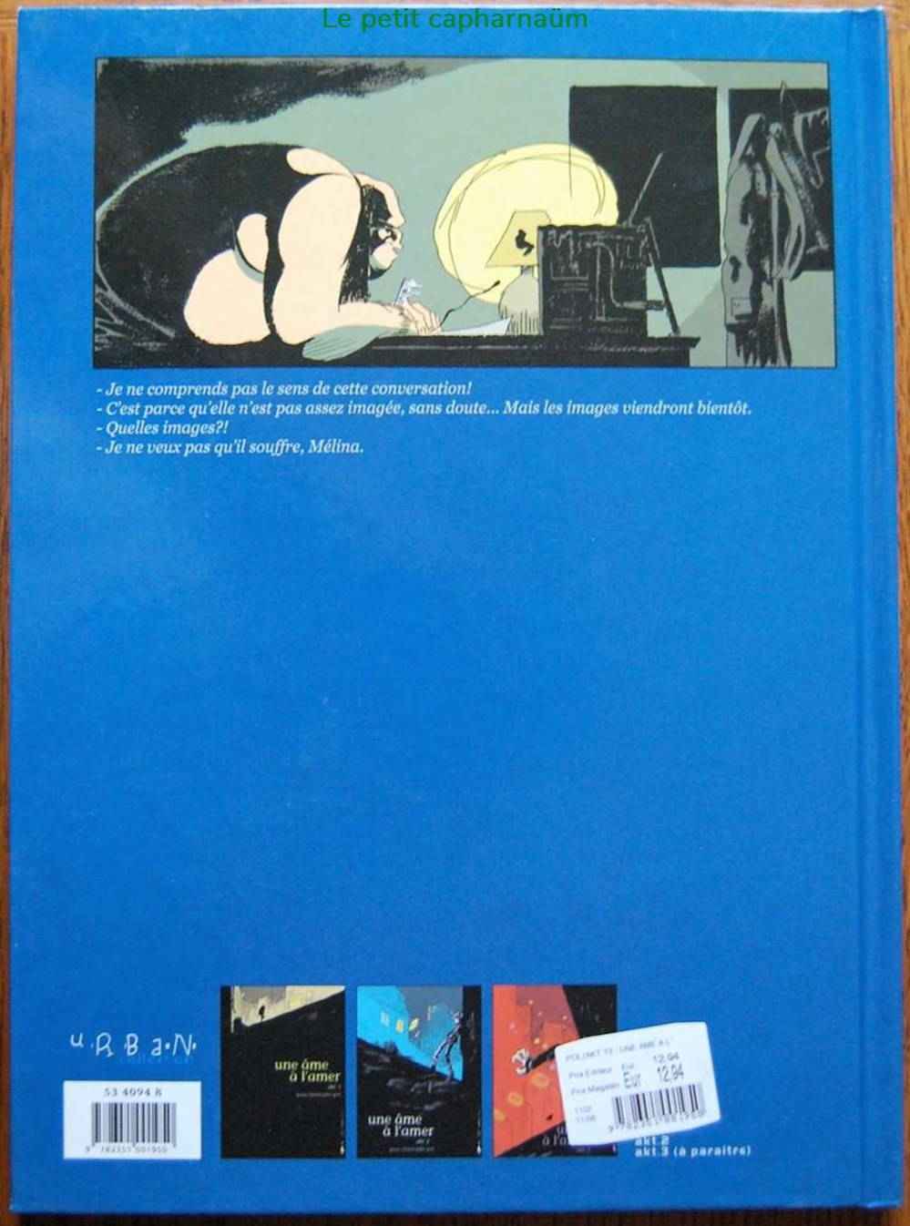 Une âme à la mer - Akt.2 - EO 2006 livres bd revues bandes dessinees une ame a la mer akt 2 eo 2006