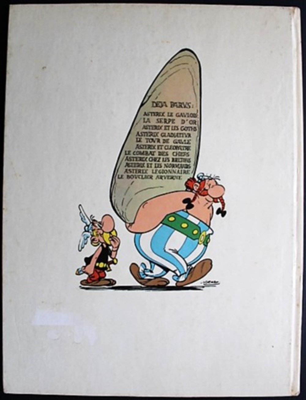 livres bd revues bandes dessinees album asterix 11 le bouclier arverne eo 1968