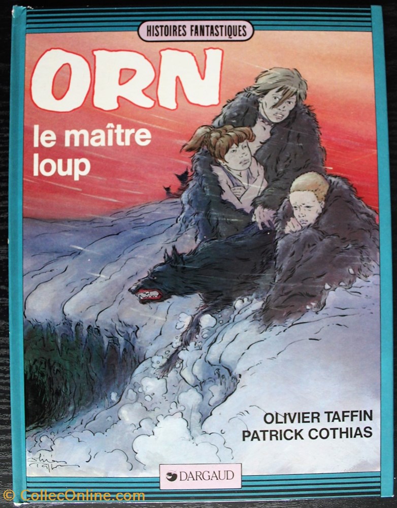 Histoires Fantastiques - Orn - 4 - Le maître loup - EO 1985 livres bd revues bandes dessinees histoires fantastiques orn 4 le maitre loup eo 1985