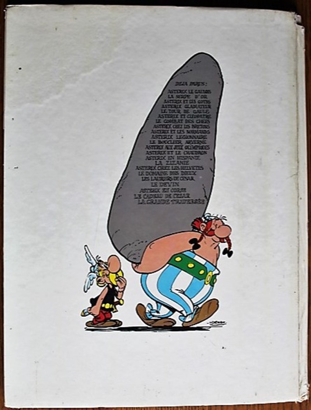 livres bd revues bandes dessinees album asterix 22 la grande traversee eo 1975
