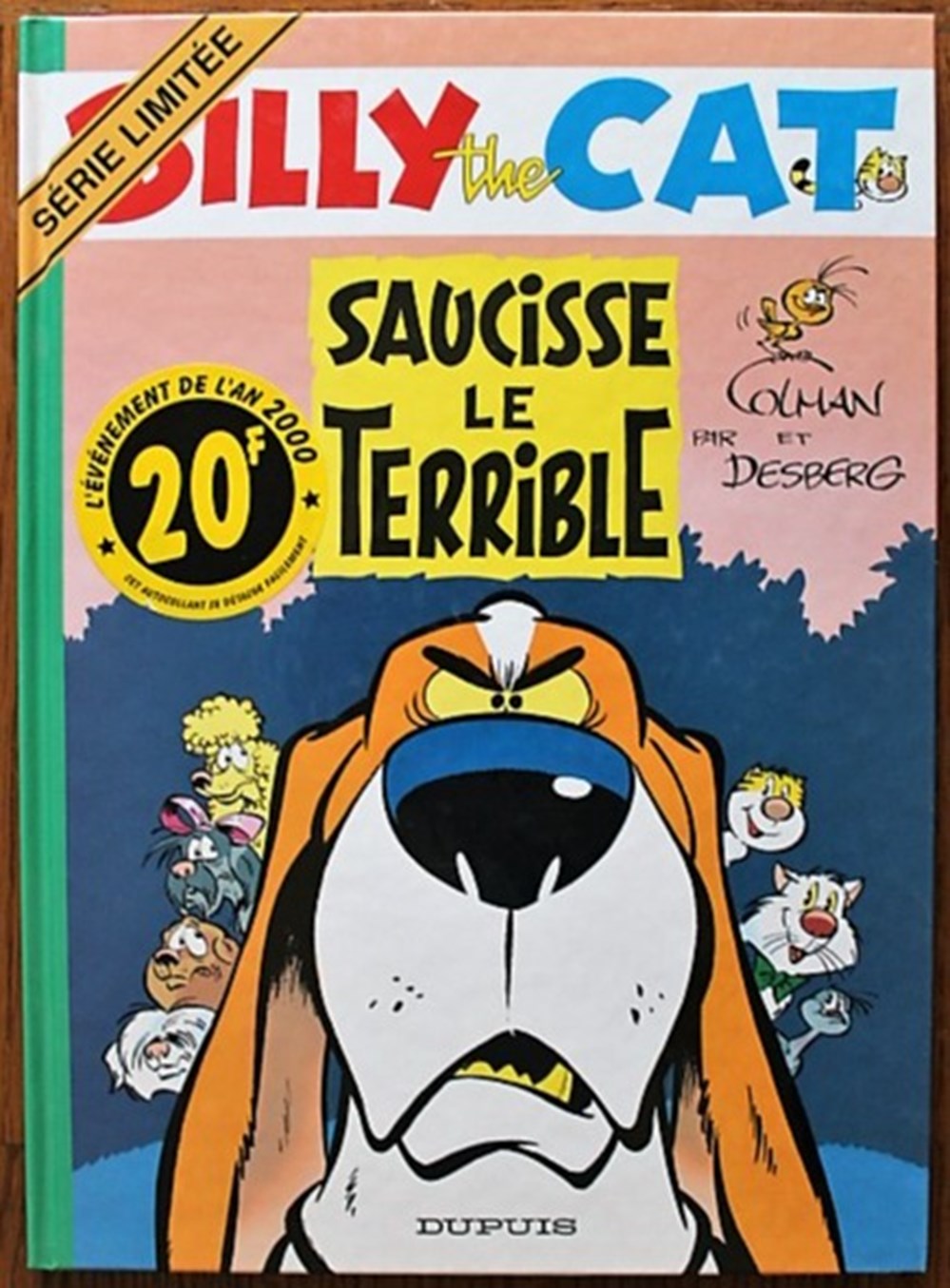 Billy the cat - 04 - Saucisse le terrible - Rééd. 2000 livres bd revues bandes dessinees billy the cat 04 saucisse le terrible reed 2000