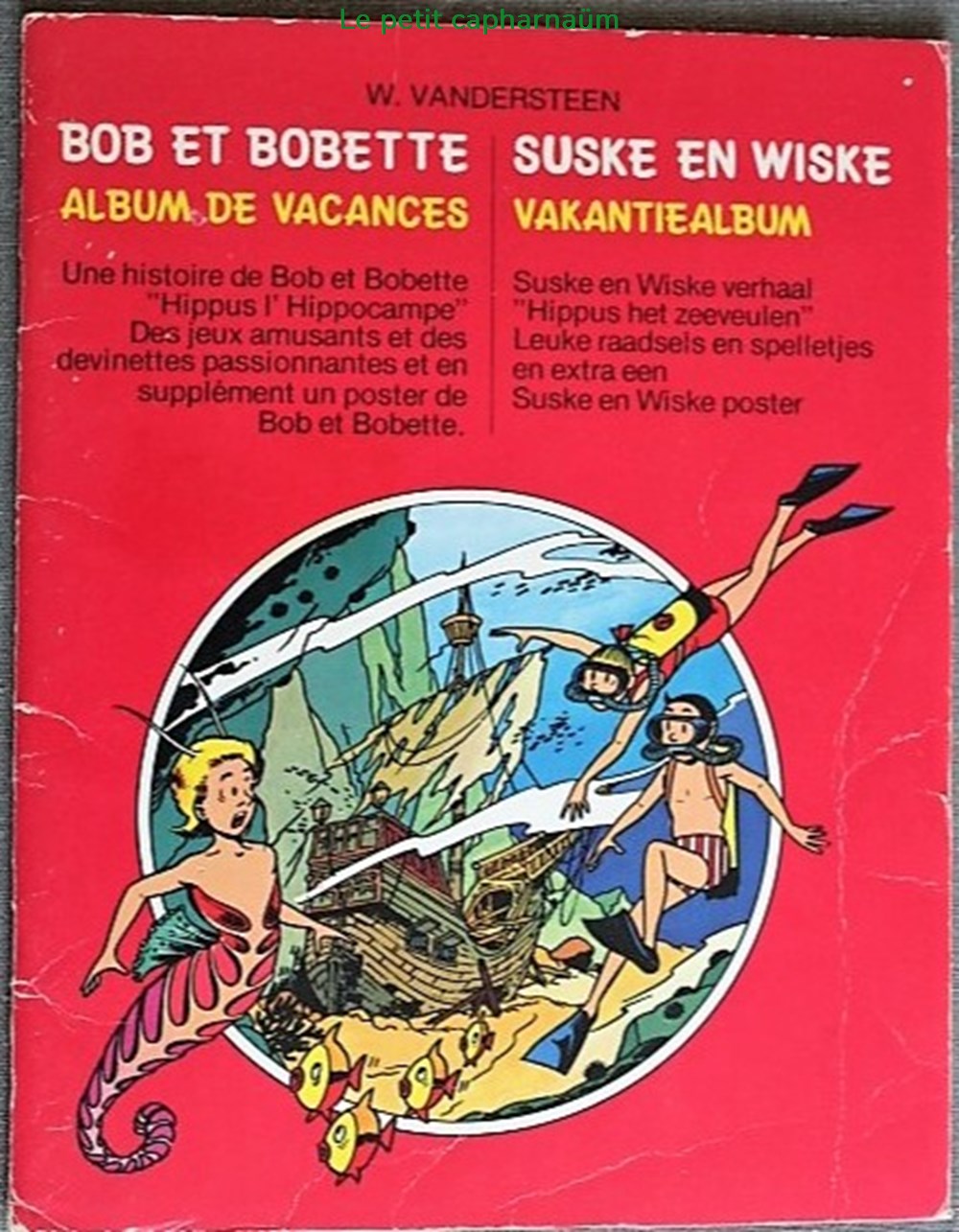 Bob et Bobette (3ème série) - HS - Album de vacances - EO Publicitaire Smarties 1978 livres bd revues bandes dessinees bob et bobette 3eme serie hs album de vacances eo publicitaire smarties 1978