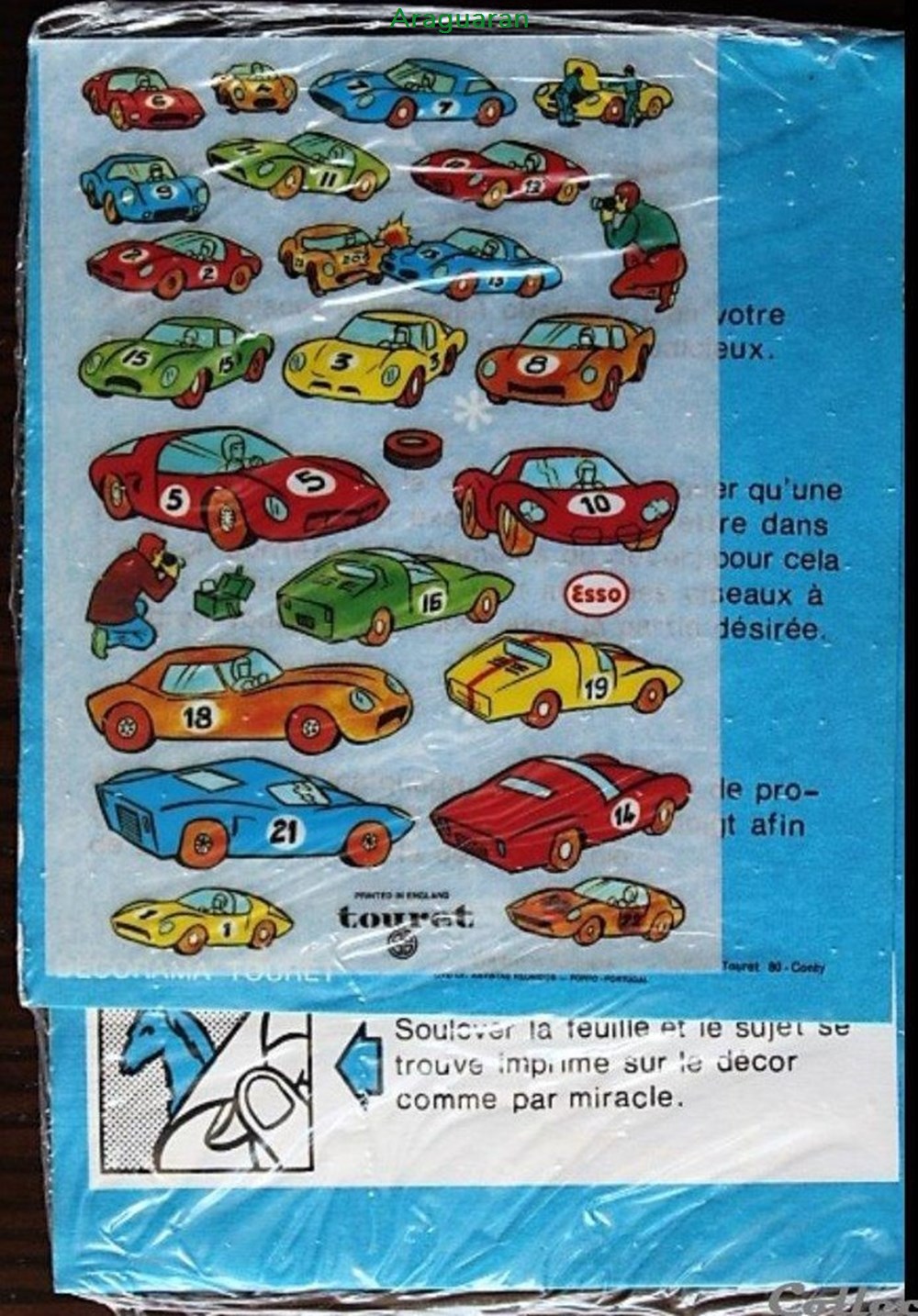 divers decorations magnets autocollants decalcomanies decorama touret les 24 heures du mans