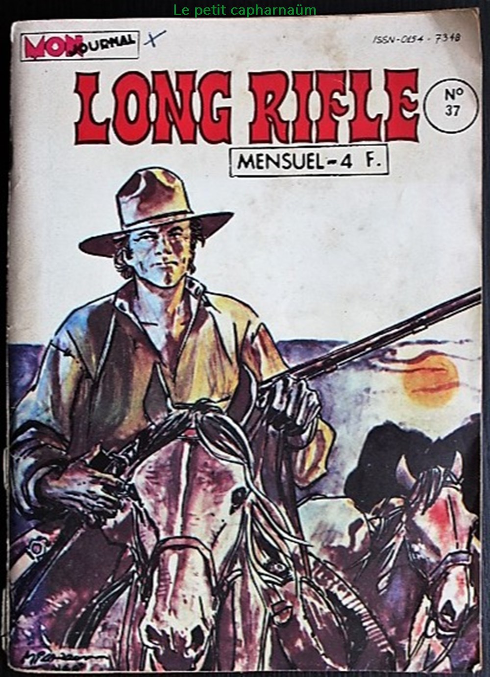 Long Rifle - 037 - Sur la piste de Wichita Falls - EO 1981 livres bd revues bandes dessinees long rifle 037 sur la piste de wichita falls eo 1981