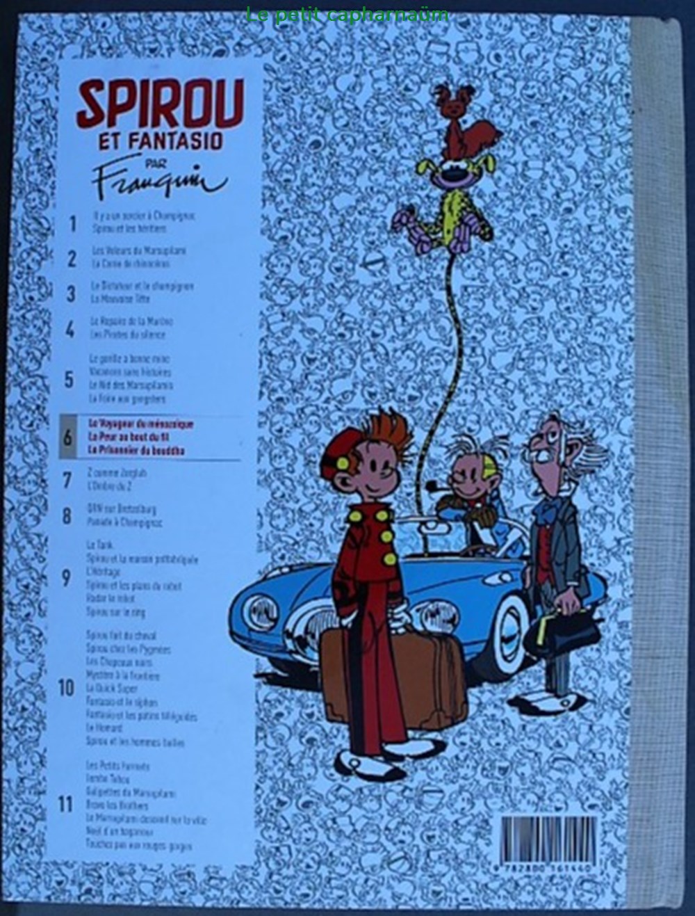 Spirou et Fantasio - INT 06 - Collection Le soir livres bd revues bandes dessinees spirou et fantasio int 06 collection le soir