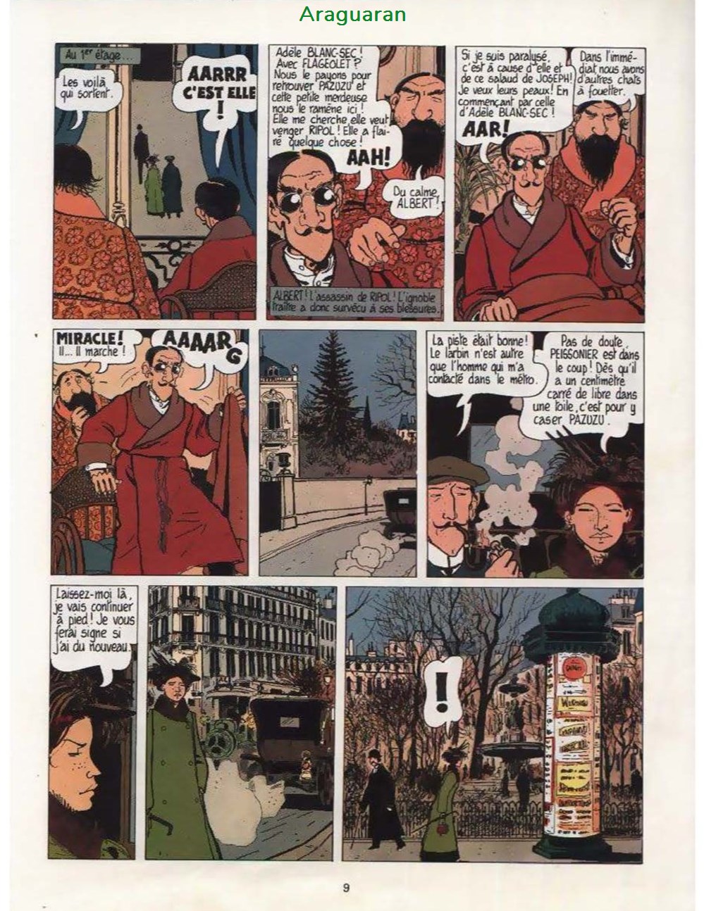 Album - Adèle Blanc Sec - 02 - Le démon de la Tour Eiffel 8 livres bd revues bandes dessinees album adele blanc sec 02 le demon de la tour eiffel