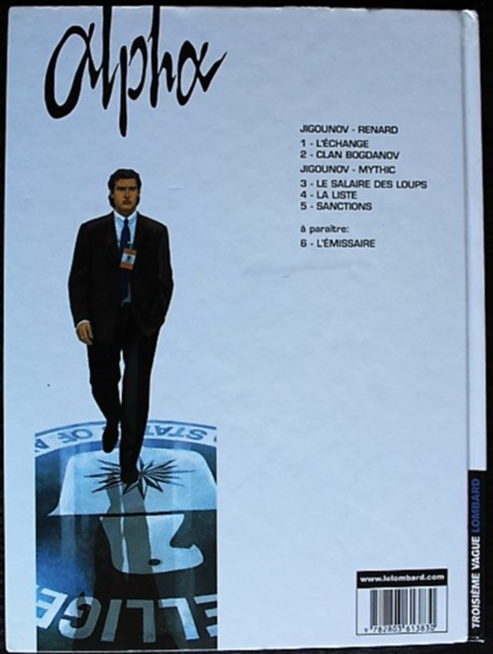 Album - Alpha - 04 - La liste - Rééd. 2000 Troisième vague livres bd revues bandes dessinees album alpha 04 la liste reed 2000 troisieme vague