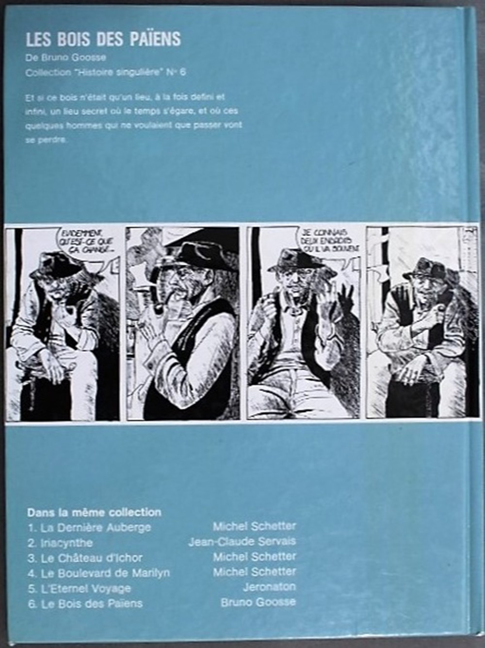 Album - Le bois des païens - EO 1985 livres bd revues bandes dessinees album le bois des paiens eo 1985