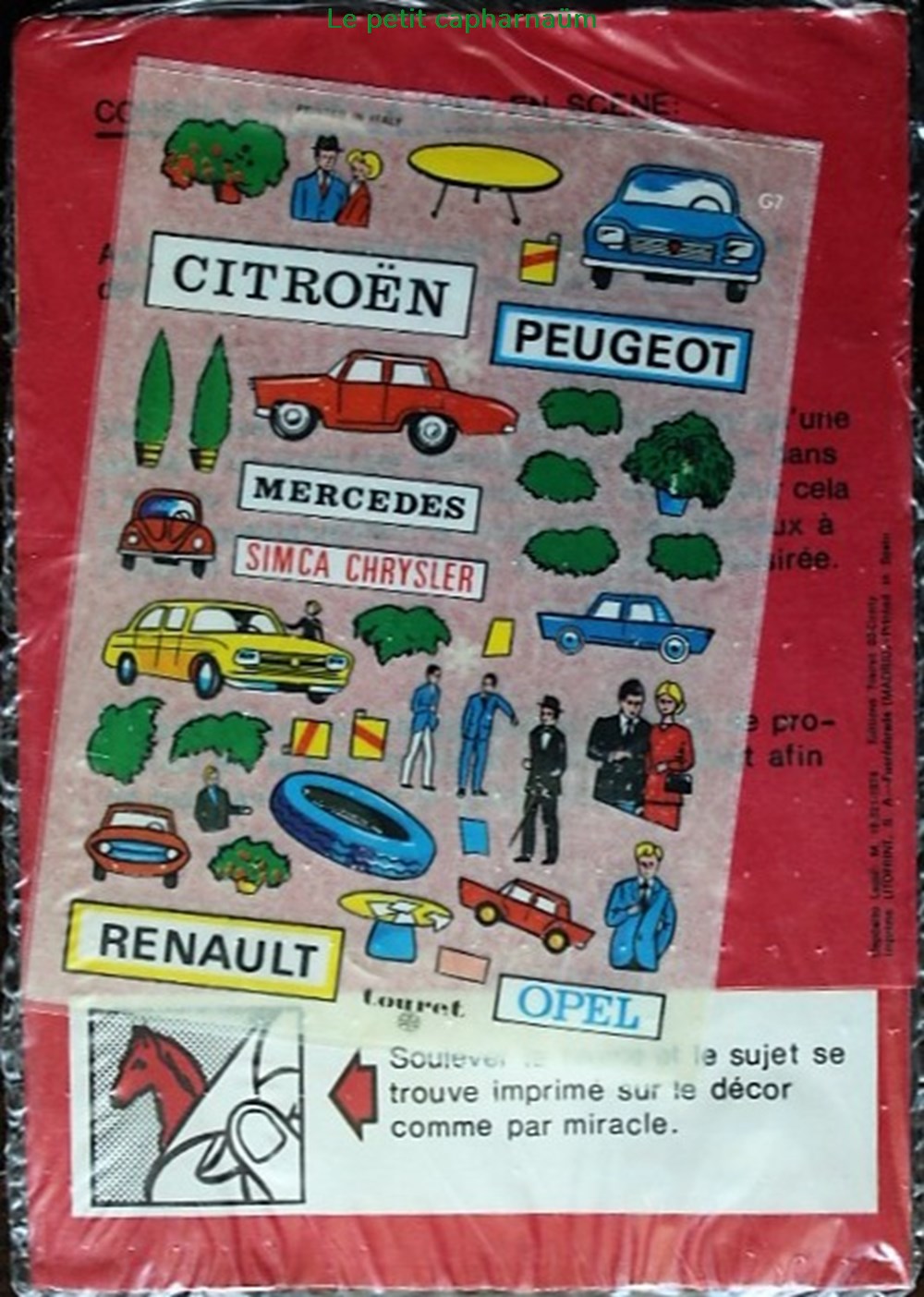 Décorama - Touret - Le salon de l'auto divers decorations magnets autocollants decalcomanies decorama touret le salon de auto