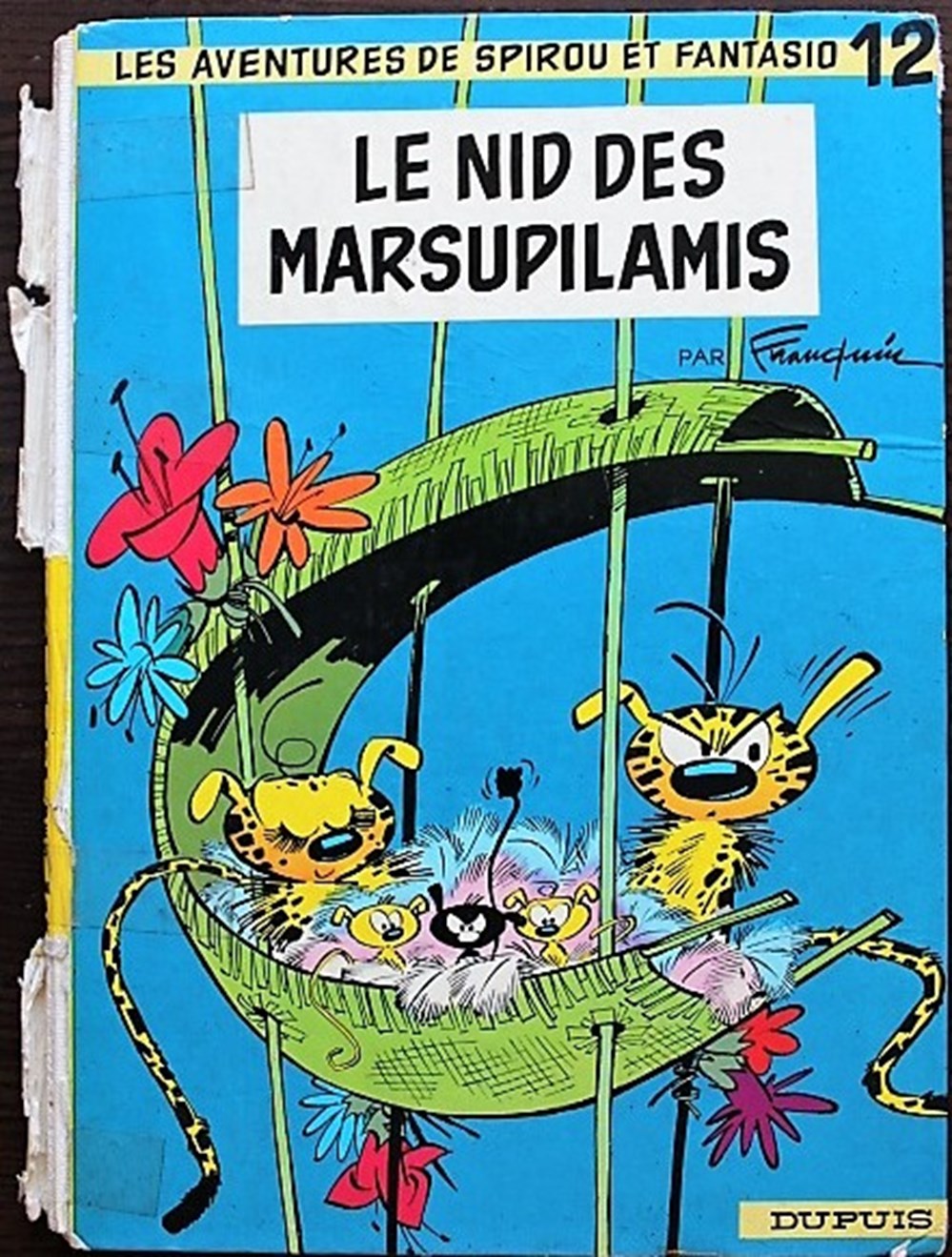 Spirou et Fantasio - 12 - Le nid des marsupilamis - Rééd. 1972 livres bd revues bandes dessinees spirou et fantasio 12 le nid des marsupilamis reed 1972