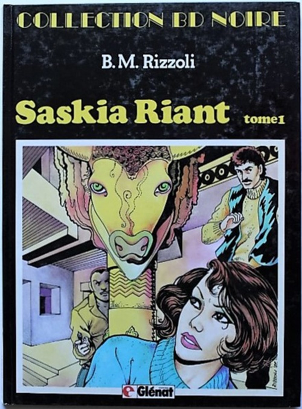 Album - Saskia Riant - Les yeux du labyrinthe - EO 1983 livres bd revues bandes dessinees album saskia riant les yeux du labyrinthe eo 1983