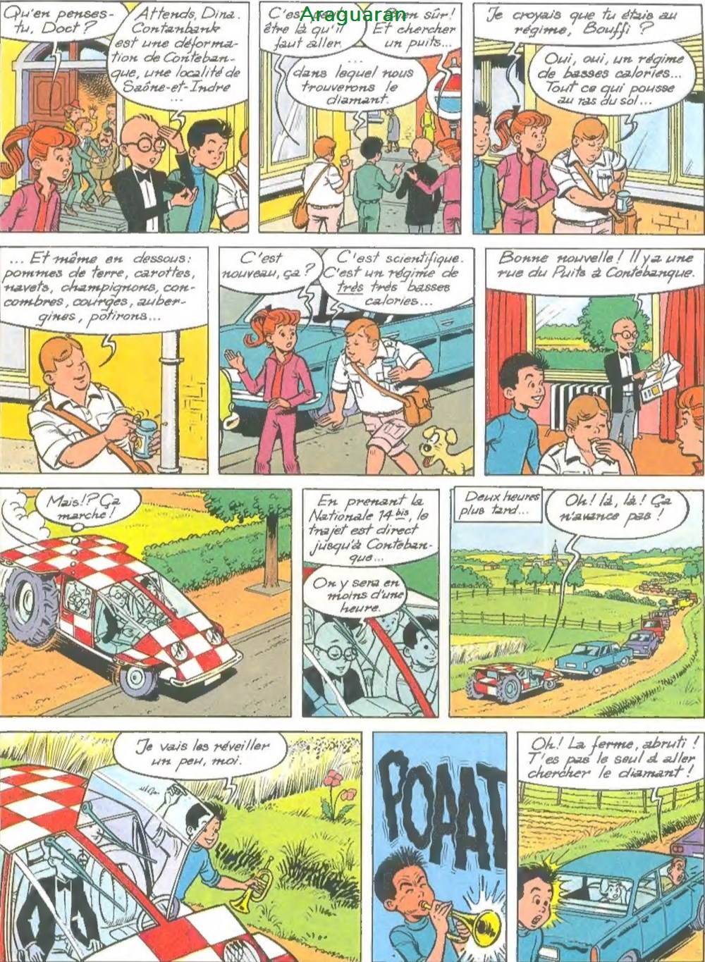 Album - 4 as (Les) - 17 - Les 4 as et le diamant bleu 6 livres bd revues bandes dessinees album 4 as les 17 les 4 as et le diamant bleu