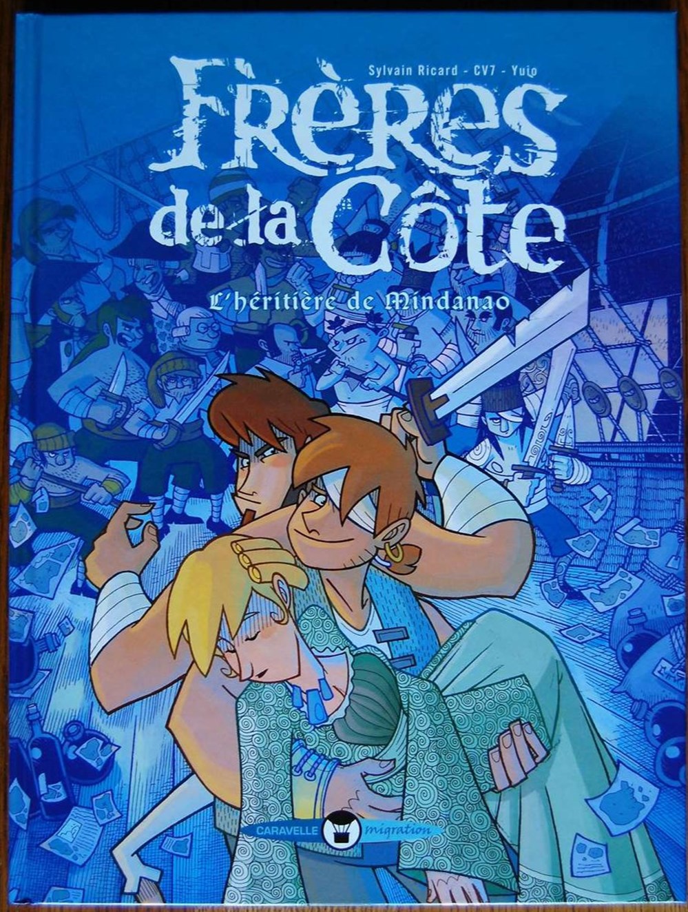 Album - Frères de la côte - L'héritière de Mindanao - EO 2007 livres bd revues bandes dessinees album freres de la cote heritiere de mindanao eo 2007