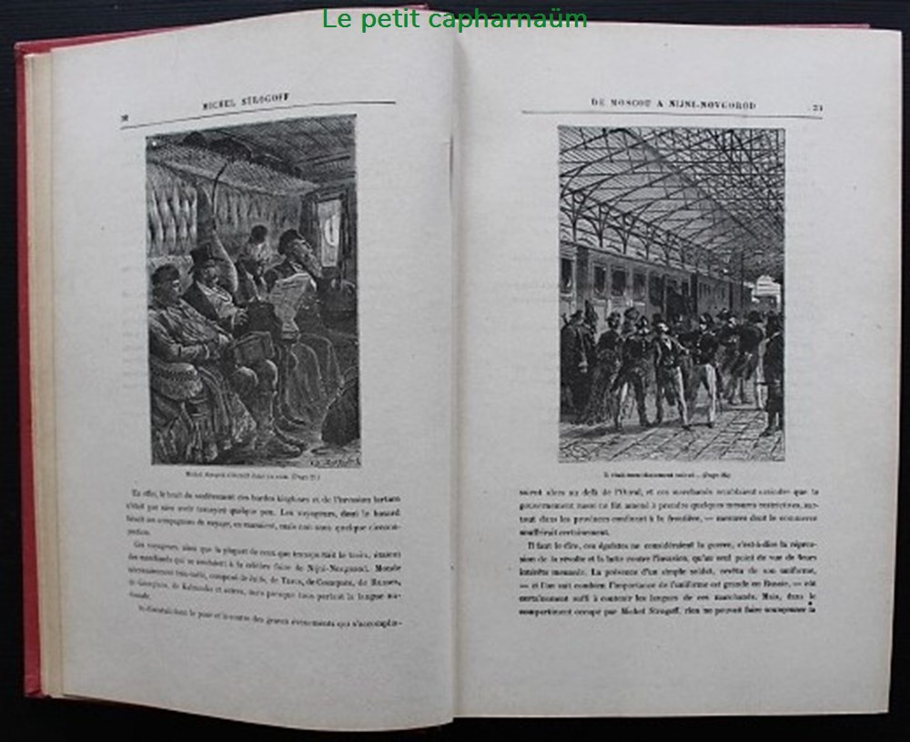 livres bd revues voyages extraordinaires 16 michel strogoff collection hetzel 1932