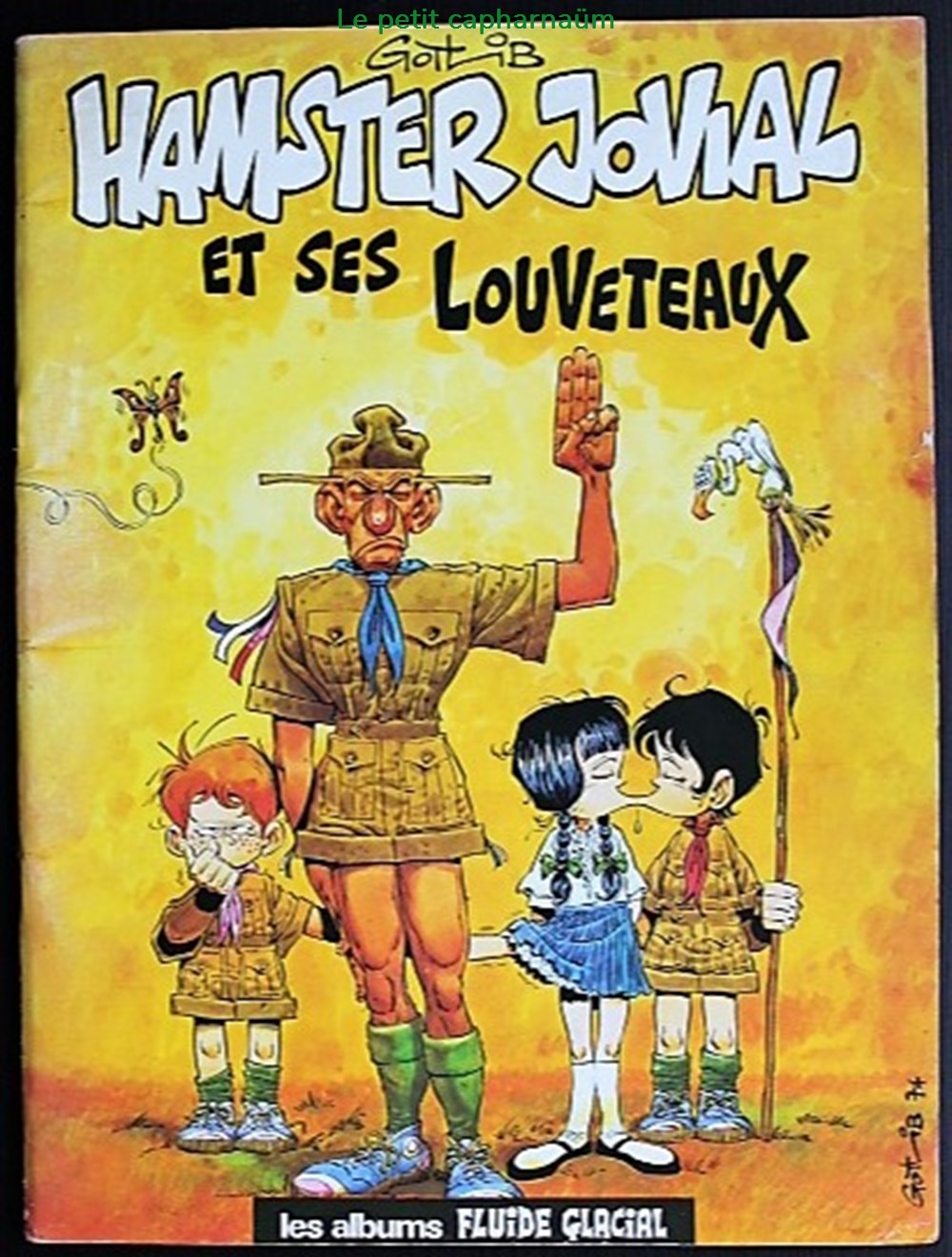 livres bd revues bandes dessinees gotlib hamster jovial et ses louveteaux reed 1980