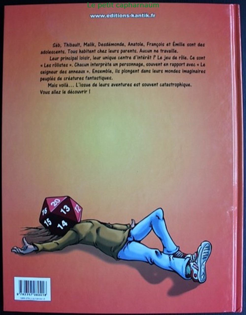 Album - Les rôlistes - Jet d'initiative - EO 2011 livres bd revues bandes dessinees album les rolistes jet initiative eo 2011