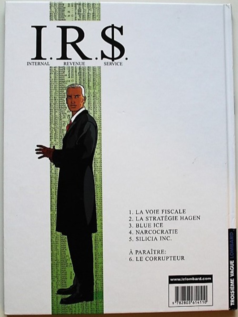 I.R.$ - 02 - La stratégie Hagen - Rééd. 2003 livres bd revues bandes dessinees i r 02 la strategie hagen reed 2003
