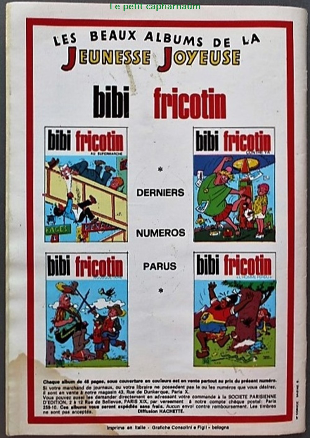 Les pieds nickelés - 046 - Les pieds nickelés diseurs de bonne aventure - Rééd. 1978 livres bd revues bandes dessinees les pieds nickeles 046 les pieds nickeles diseurs de bonne aventure reed 1978