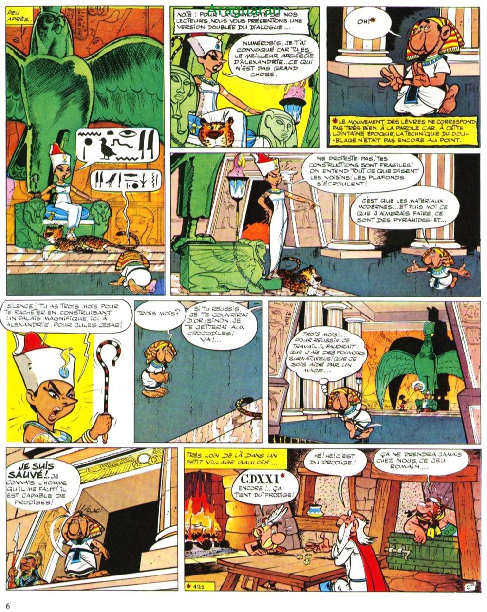 livres bd revues bandes dessinees album asterix 06 asterix et cleopatre