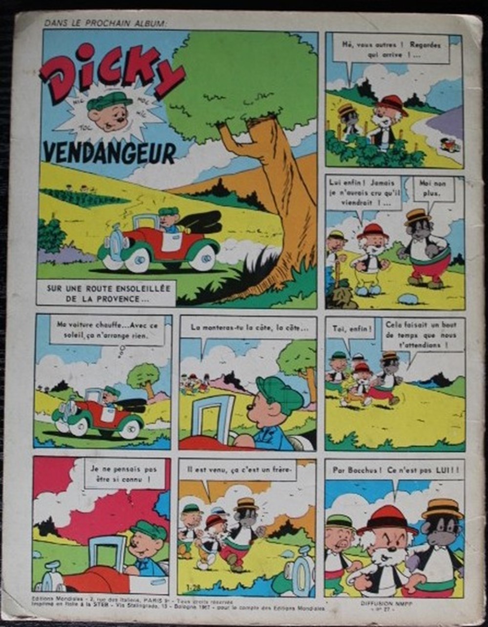 livres bd revues bandes dessinees dicky le fantastic 2eme serie 27 dicky en vacances reed 1967