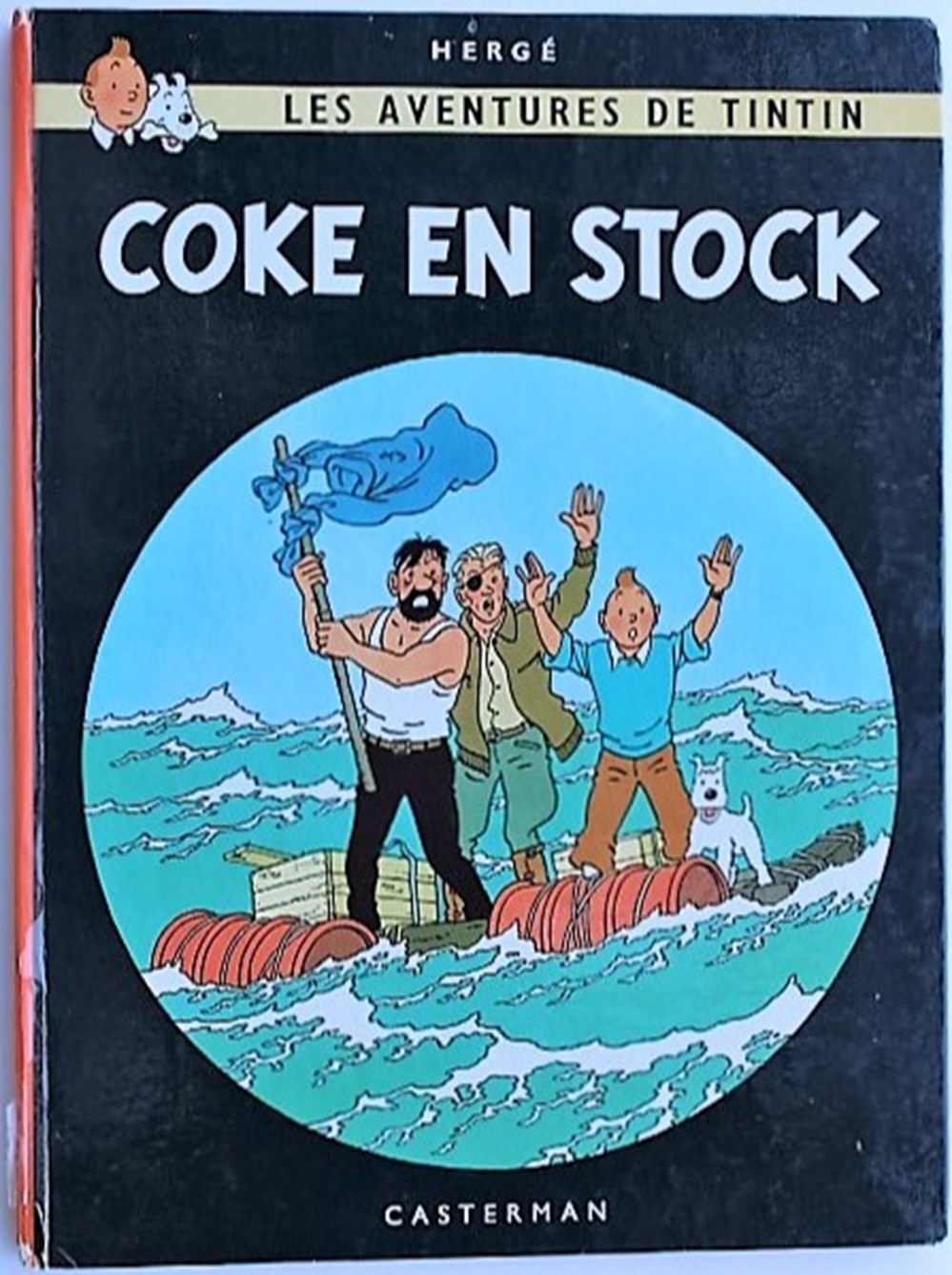 Tintin - 19 - Coke en stock - Rééd. 1971 - B39 livres bd revues bandes dessinees tintin 19 coke en stock reed 1971 b39