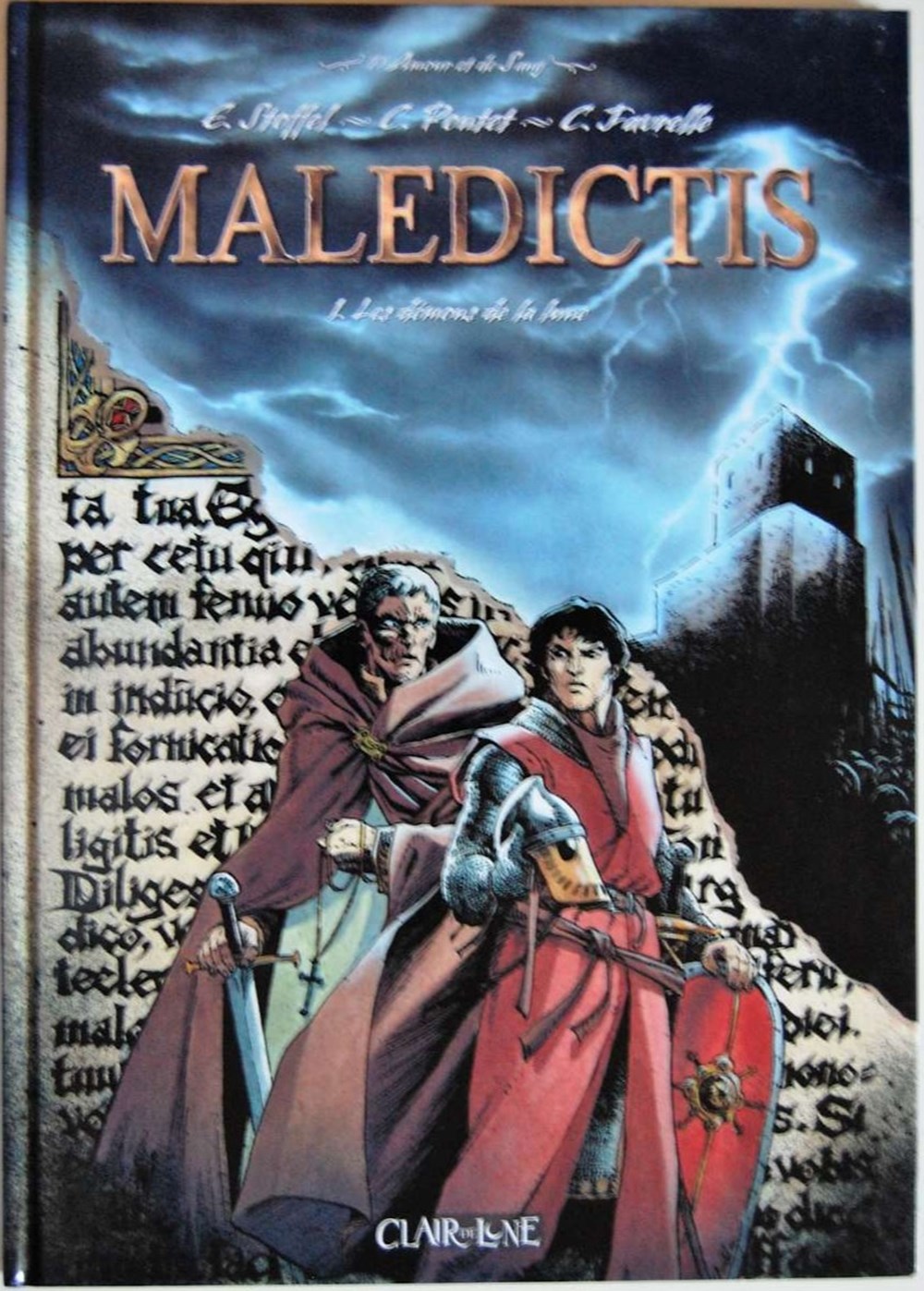 Album - Maledictis - Les démons de la lune - EO 2001 livres bd revues bandes dessinees album maledictis les demons de la lune eo 2001