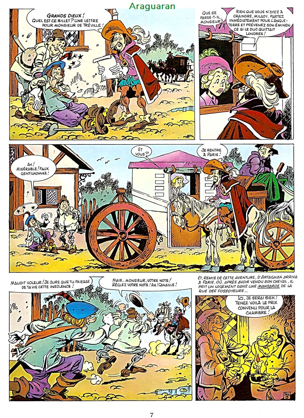 Album - Aventure et l'histoire (L') - 02 - Les trois mousquetaires 4 livres bd revues bandes dessinees album aventure et histoire l 02 les trois mousquetaires