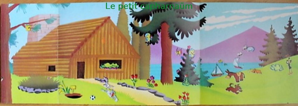 Décorama - Jesco Transrama Géant - Bugs Bunny à la campagne divers decorations magnets autocollants decalcomanies decorama jesco transrama geant bugs bunny a la campagne