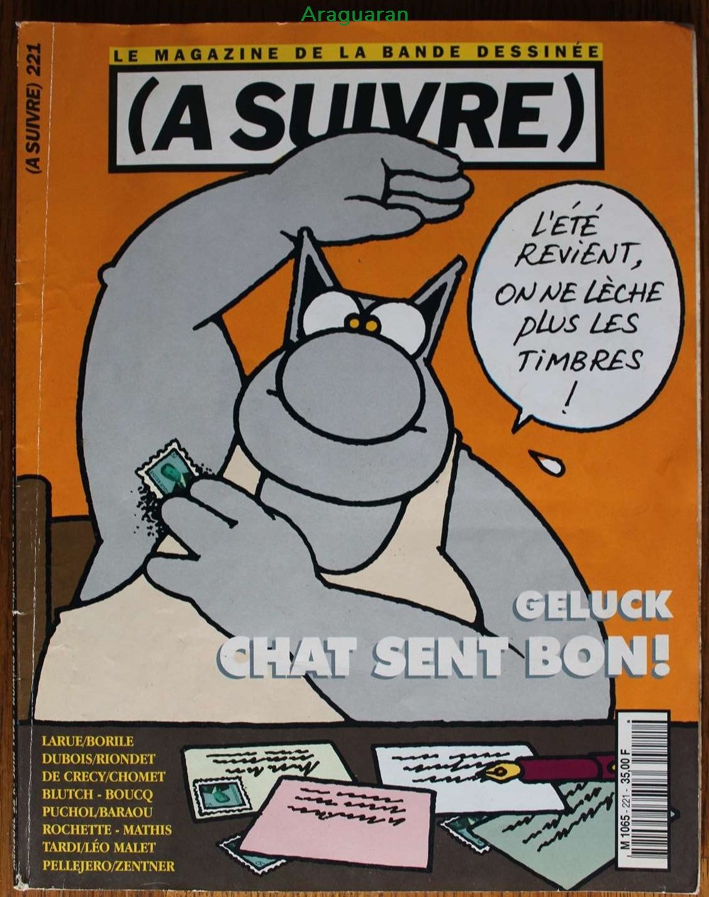 A Suivre - N°221 - Juin 1996 livres bd revues vieux journaux a suivre n 221 juin 1996