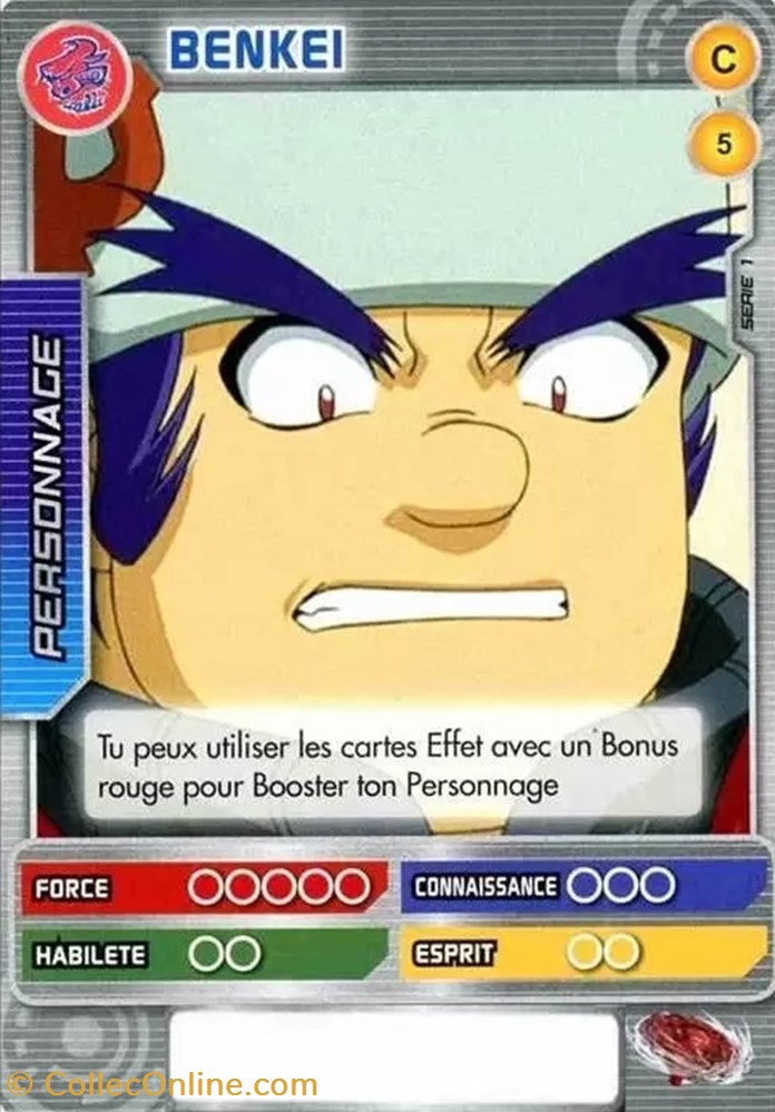 TCG Beyblade - 005/160 - Benkei jeux jouets jeu carte collectionner tcg beyblade 005 160 benkei