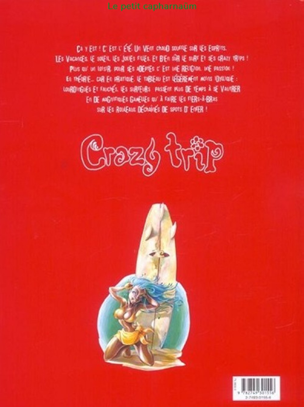 Crazy trip - 01 - 22°C dans l'eau - EO 2004 livres bd revues bandes dessinees crazy trip 01 22 c dans eau eo 2004