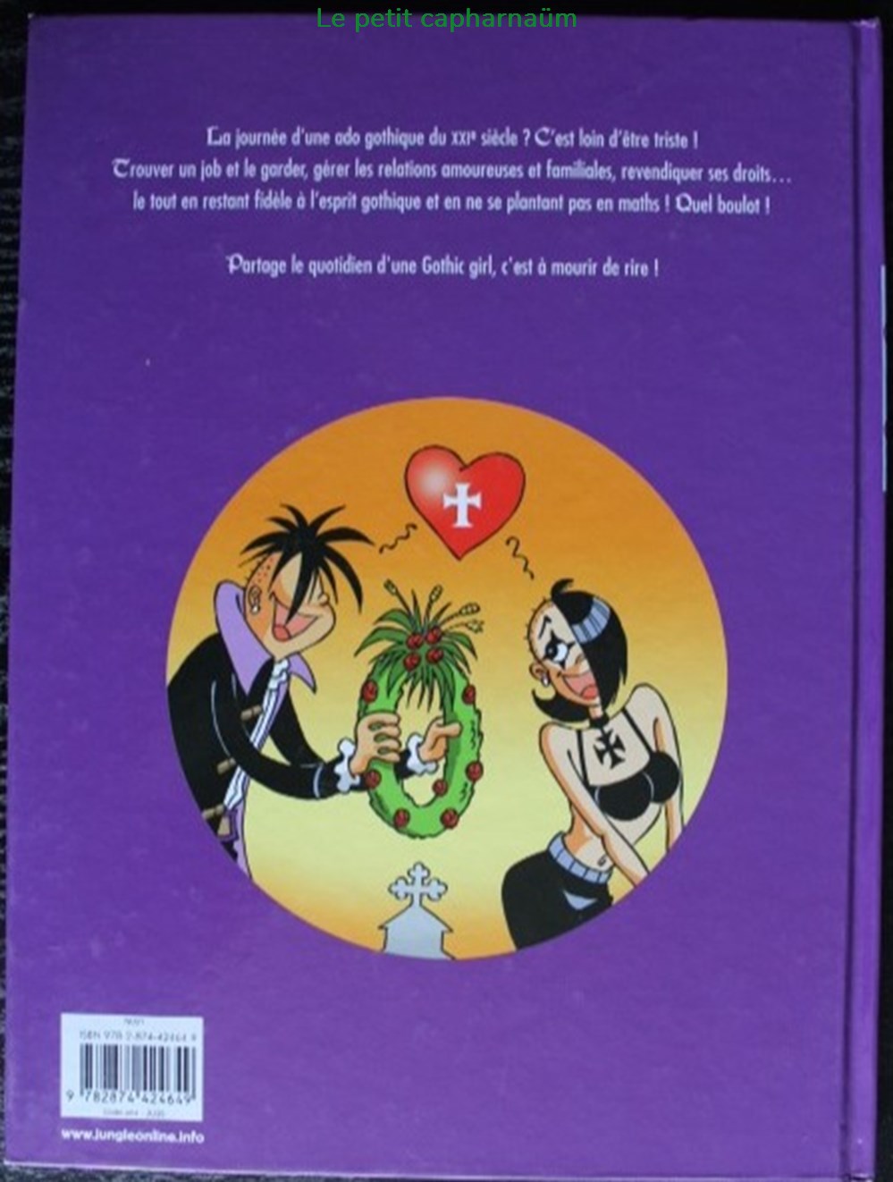 Album - Gothic girl - EO 2007 livres bd revues bandes dessinees album gothic girl eo 2007