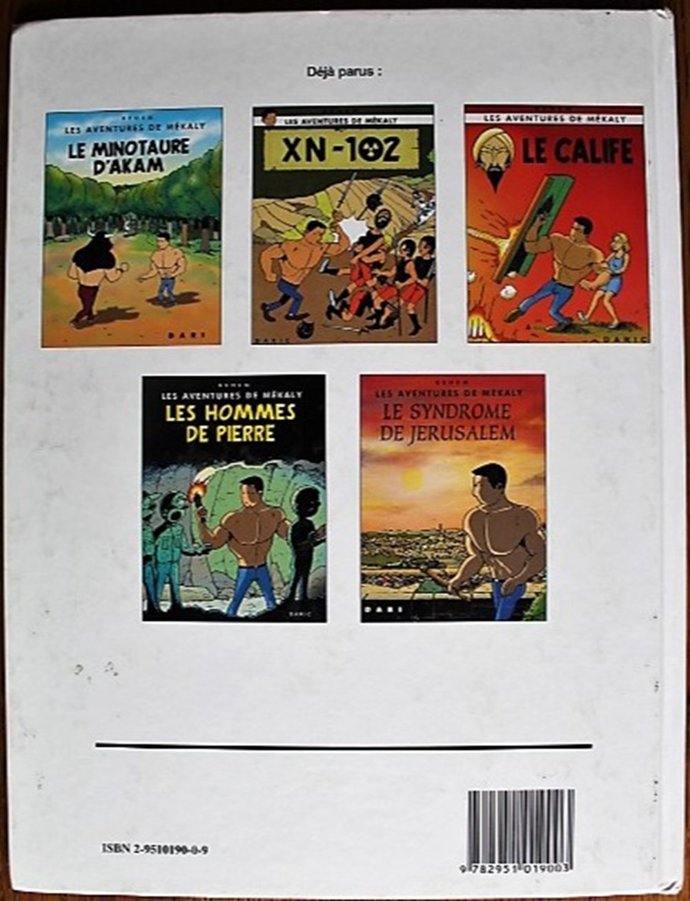 livres bd revues bandes dessinees les aventures de mekaly 01 le minotaure akam reed 2001