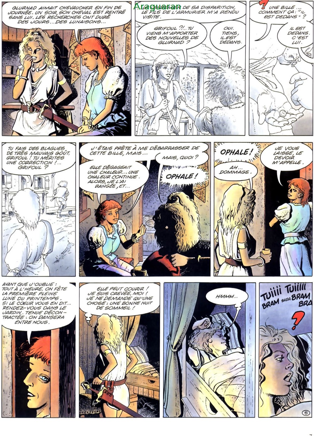 Album - Aria - 24 - L'âme captive 6 livres bd revues bandes dessinees album aria 24 ame captive