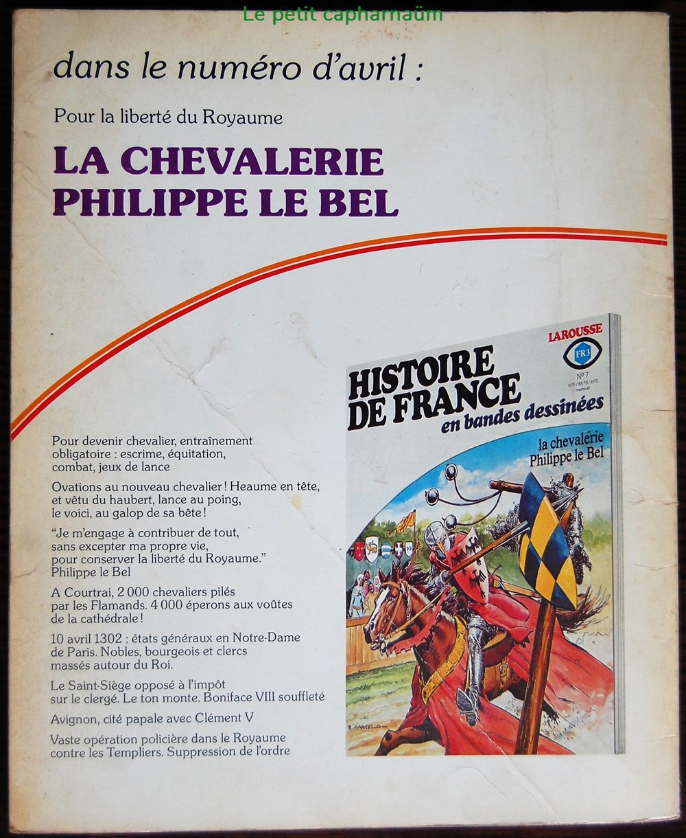 livres revues bandes dessinees histoire de france en bd 06 les louis de france bouvines eo 1977