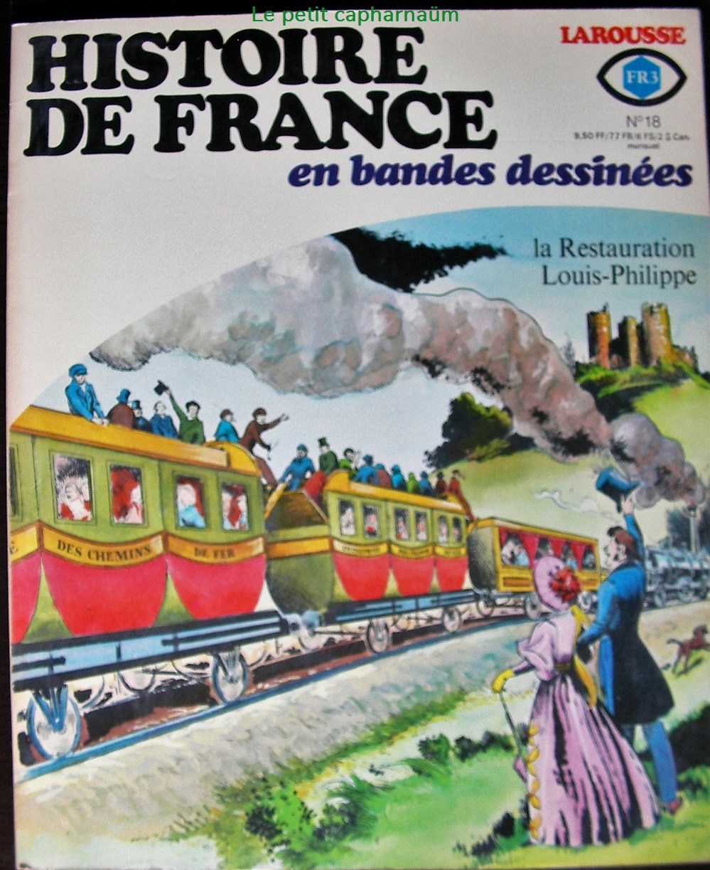 livres revues bandes dessinees histoire de france en bd 18 la restauration louis philippe eo 1978