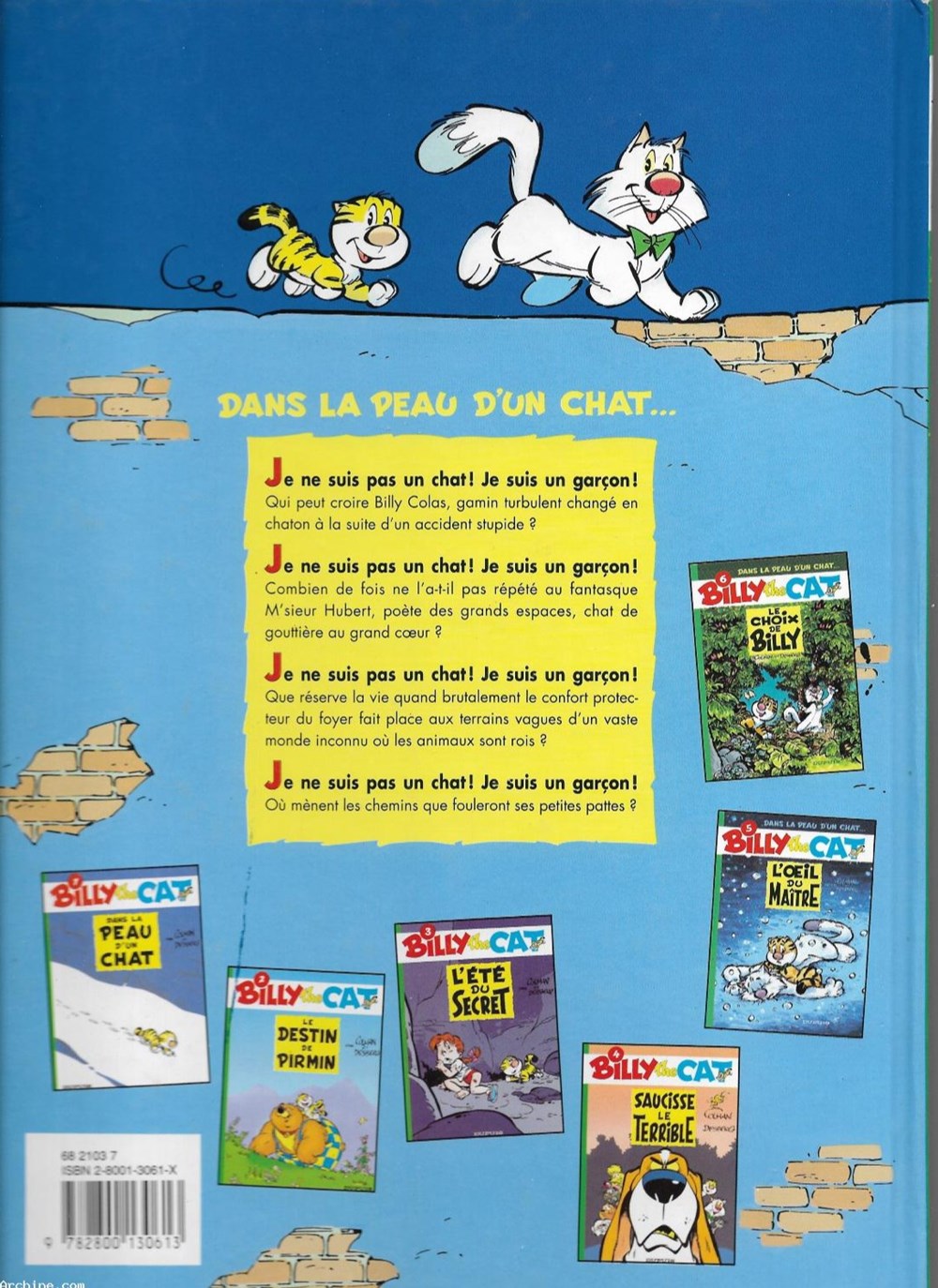 Billy the cat - 04 - Saucisse le terrible - Rééd. 2000 livres bd revues bandes dessinees billy the cat 04 saucisse le terrible reed 2000