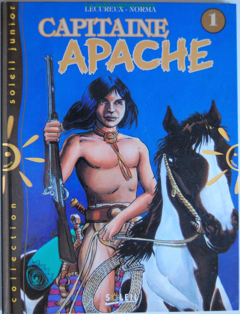 Capitaine Apache - 01 - Rééd. 1995 livres bd revues bandes dessinees capitaine apache 01 reed 1995