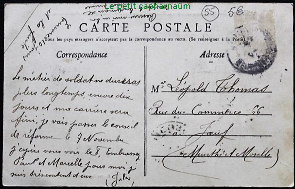 cartes postales europe france verdun 55 la statue de la place chevert vue prise en face
