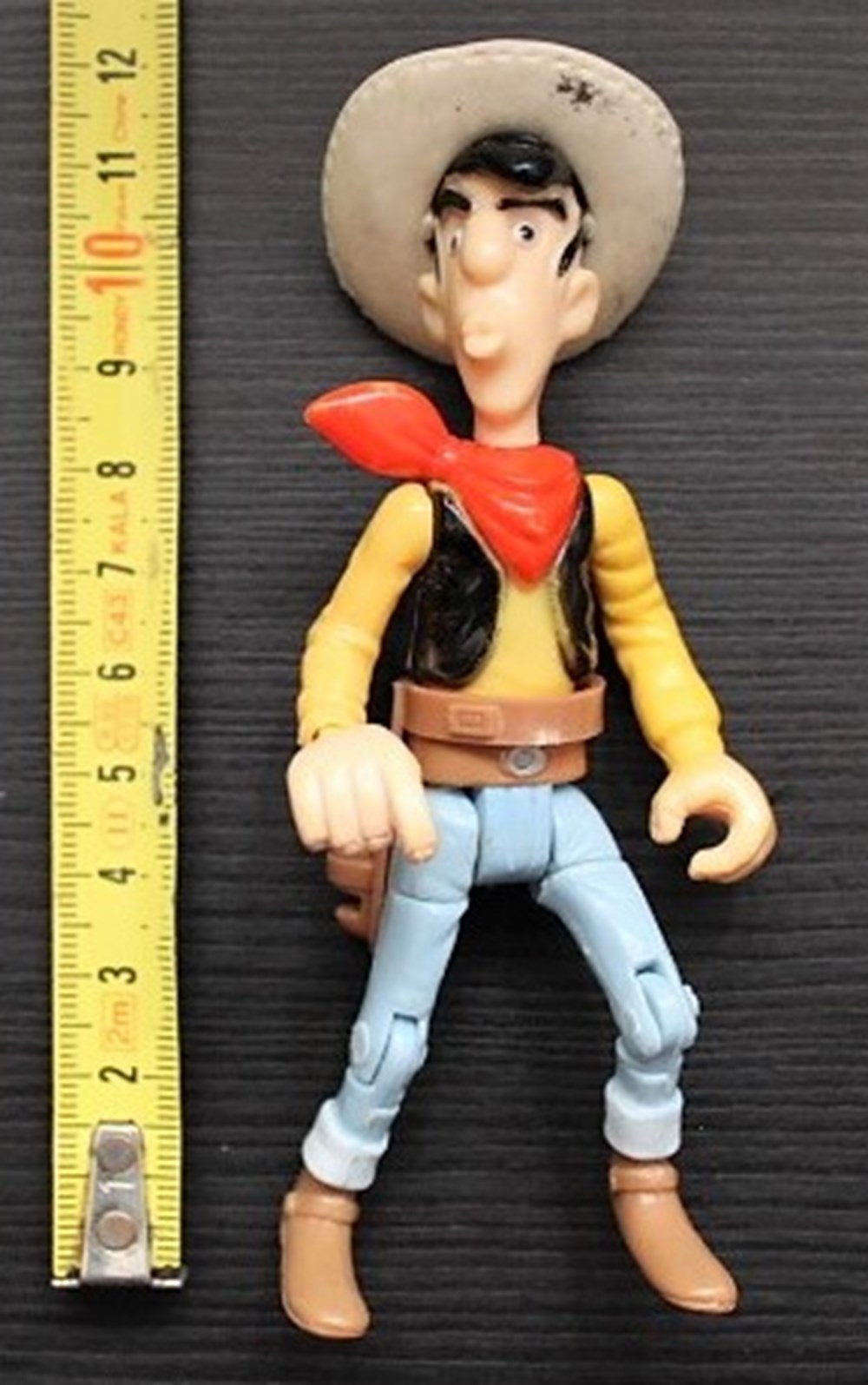 Lucky Luke - Figurine articulée - Dargaud 1983 figurines bande dessinee lucky luke figurine articulee dargaud 1983