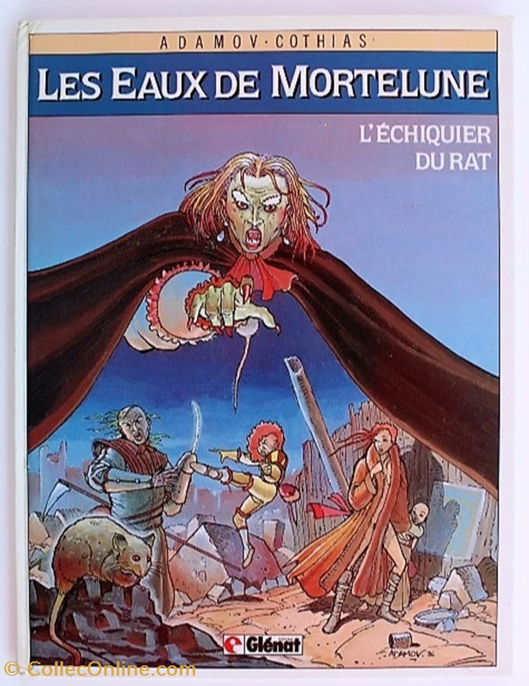 Les eaux de Mortelune - 01 - L'échiquier du rat - EO 1986 livres bd revues bandes dessinees les eaux de mortelune 01 echiquier du rat eo 1986