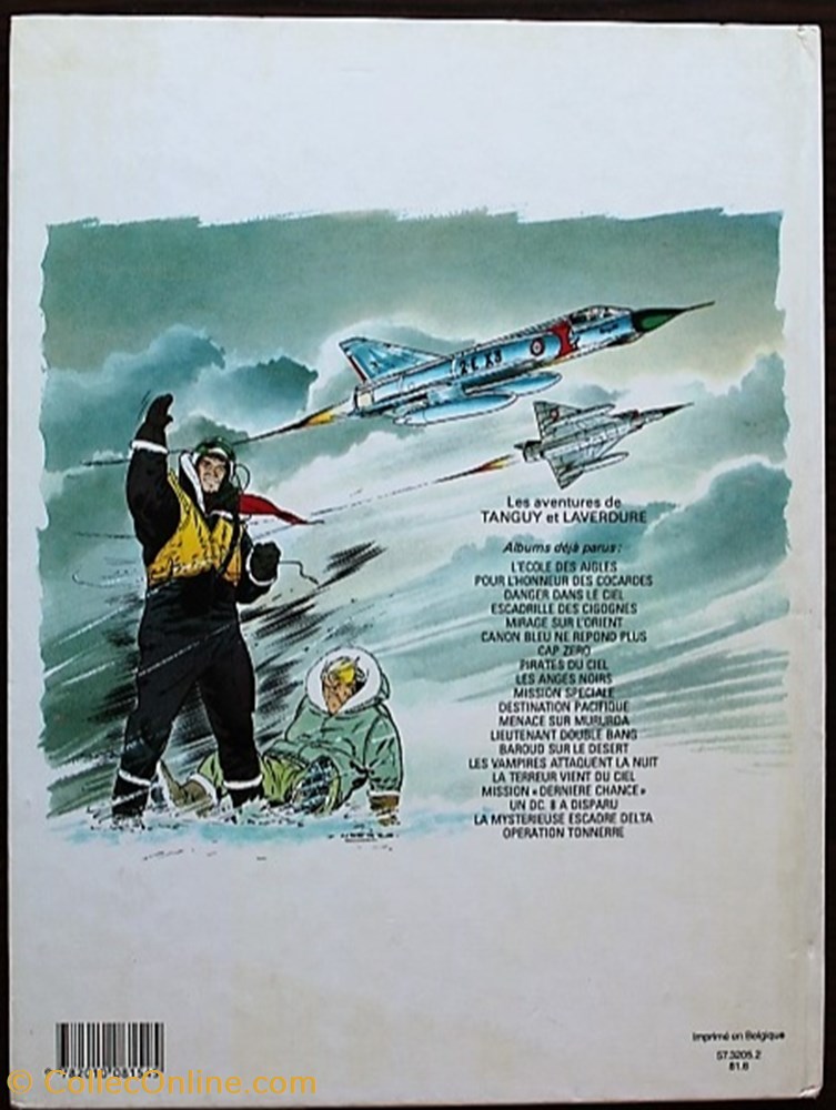 Tanguy et Laverdure - 20 - Opération tonnerre - EO 1981 livres bd revues bandes dessinees tanguy et laverdure 20 operation tonnerre eo 1981