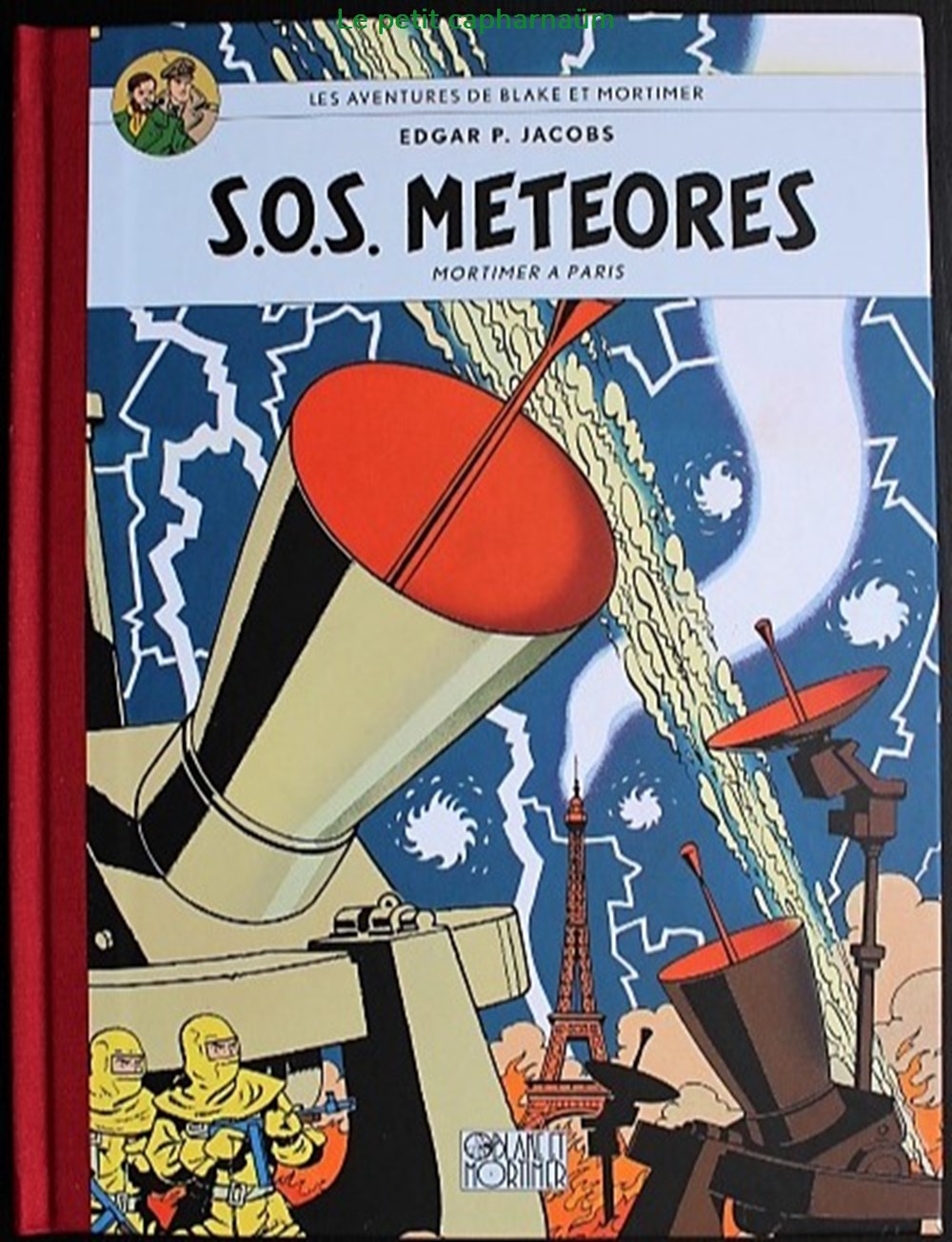 livres bd revues bandes dessinees blake et mortimer 08 s o s meteores reed 2007 le monde fac simile