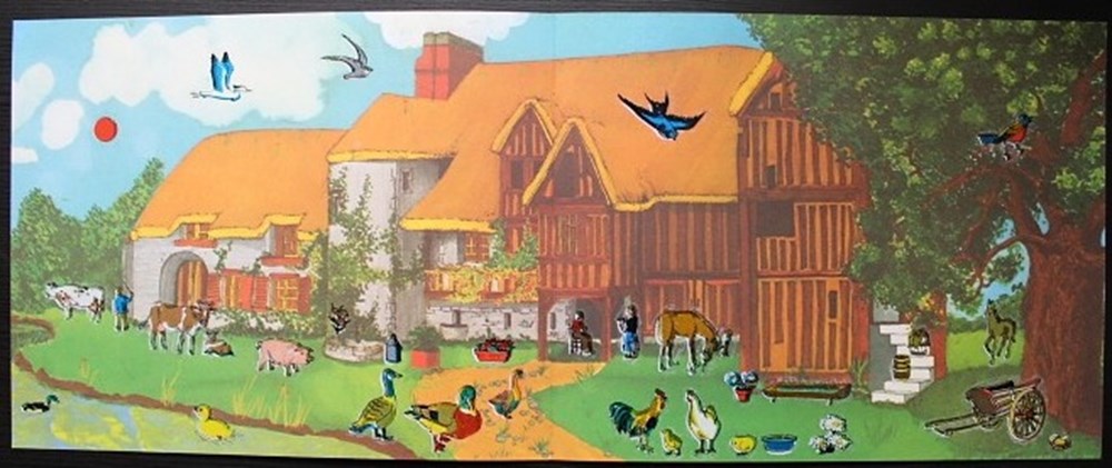 divers decorations magnets autocollants decalcomanies decorama ediplay ferme normande la
