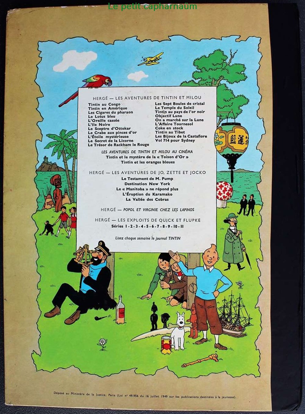 Tintin - 11 - Le secret de la Licorne - Rééd. 1971 - B39 2 livres bd revues bandes dessinees tintin 11 le secret de la licorne reed 1971 b39