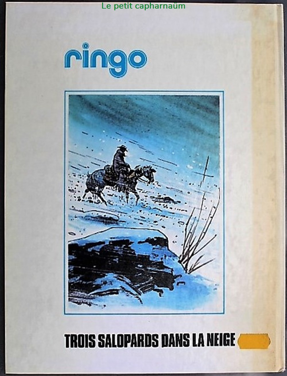 Ringo - 03 - Trois salopards dans la neige - EO 1978 livres bd revues bandes dessinees ringo 03 trois salopards dans la neige eo 1978