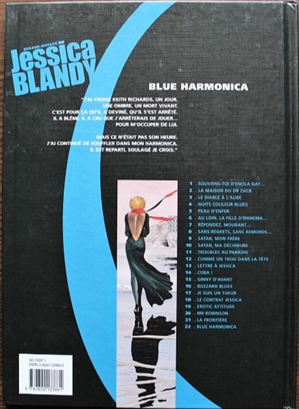 livres bd revues bandes dessinees jessica blandy 22 blue harmonica eo 2003