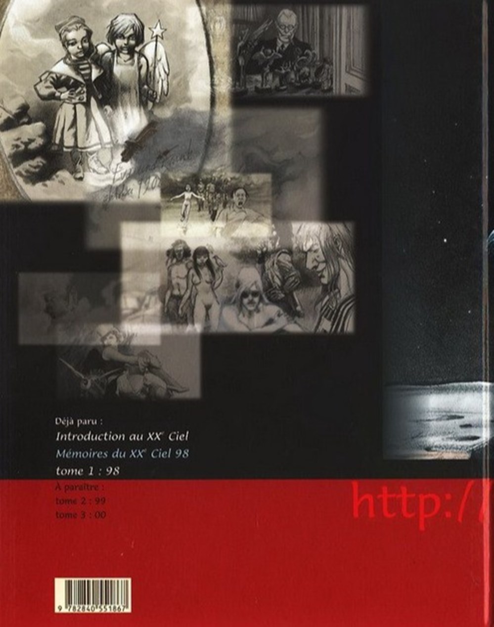 XXe ciel.com - 01 - Mémoires du XXe ciel 98 - EO 1998 livres bd revues bandes dessinees xxe ciel com 01 memoires du xxe ciel 98 eo 1998