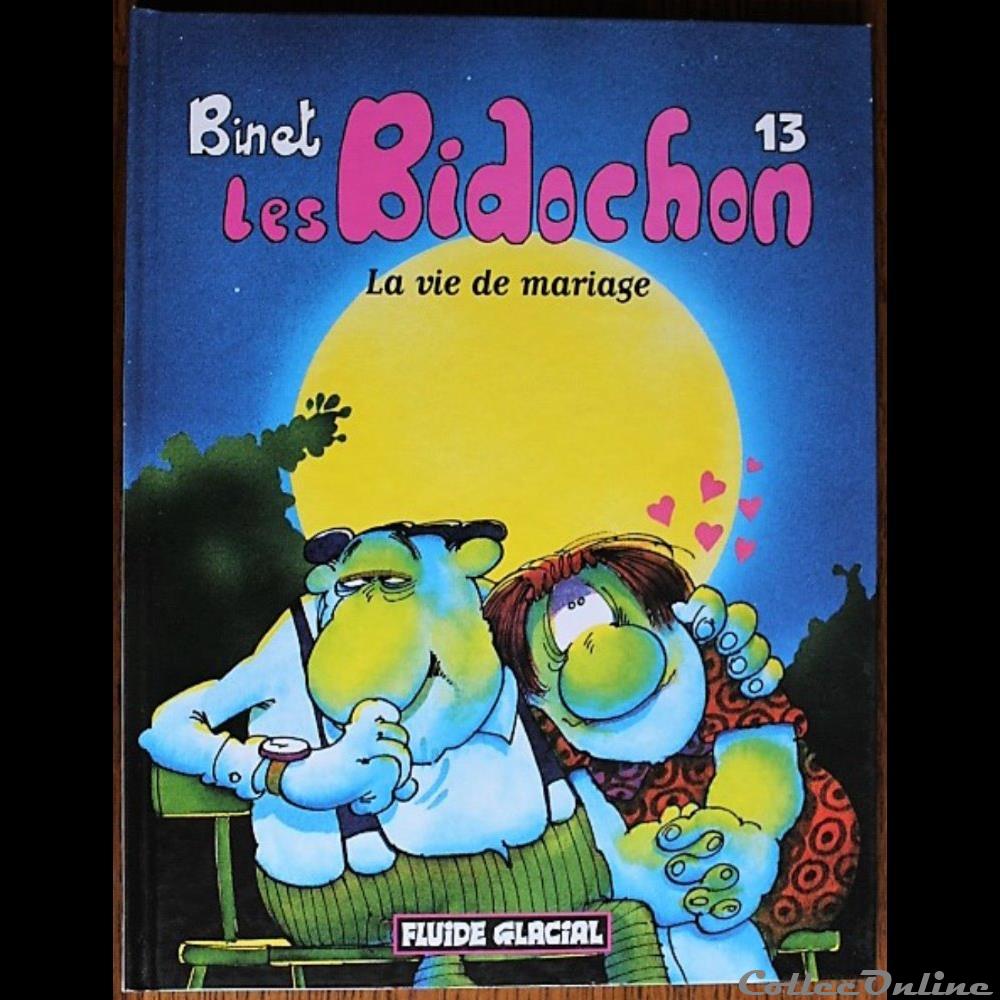 Les Bidochon - 13 - La vie de mariage - Rééd. 2001 livres bd revues bandes dessinees les bidochon 13 la vie de mariage reed 2001